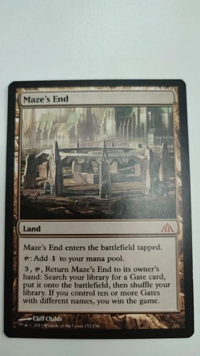 Mtg sammelkarte maze - sammelkarte, maze's