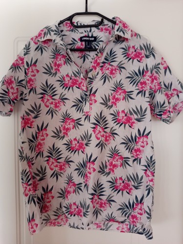 Lands end kurzarm bluse - kurzarm,
