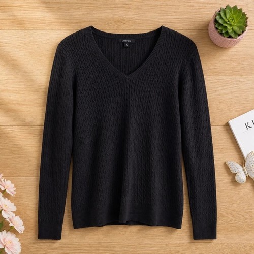 Lands end ausschnitt twist - lands', v-ausschnitt