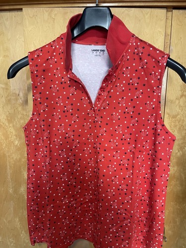Lands end poloshirt - end, poloshirt,gr.46,rot