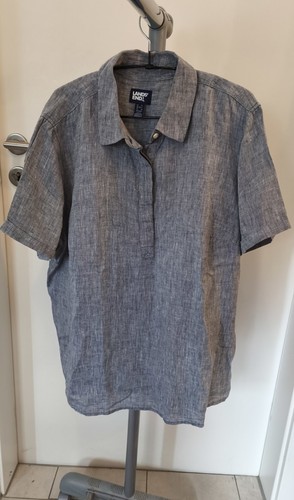 Lands end kurzarm bluse - kurzarm,