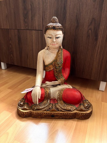 Buddha skulptur sitzend - buddha,